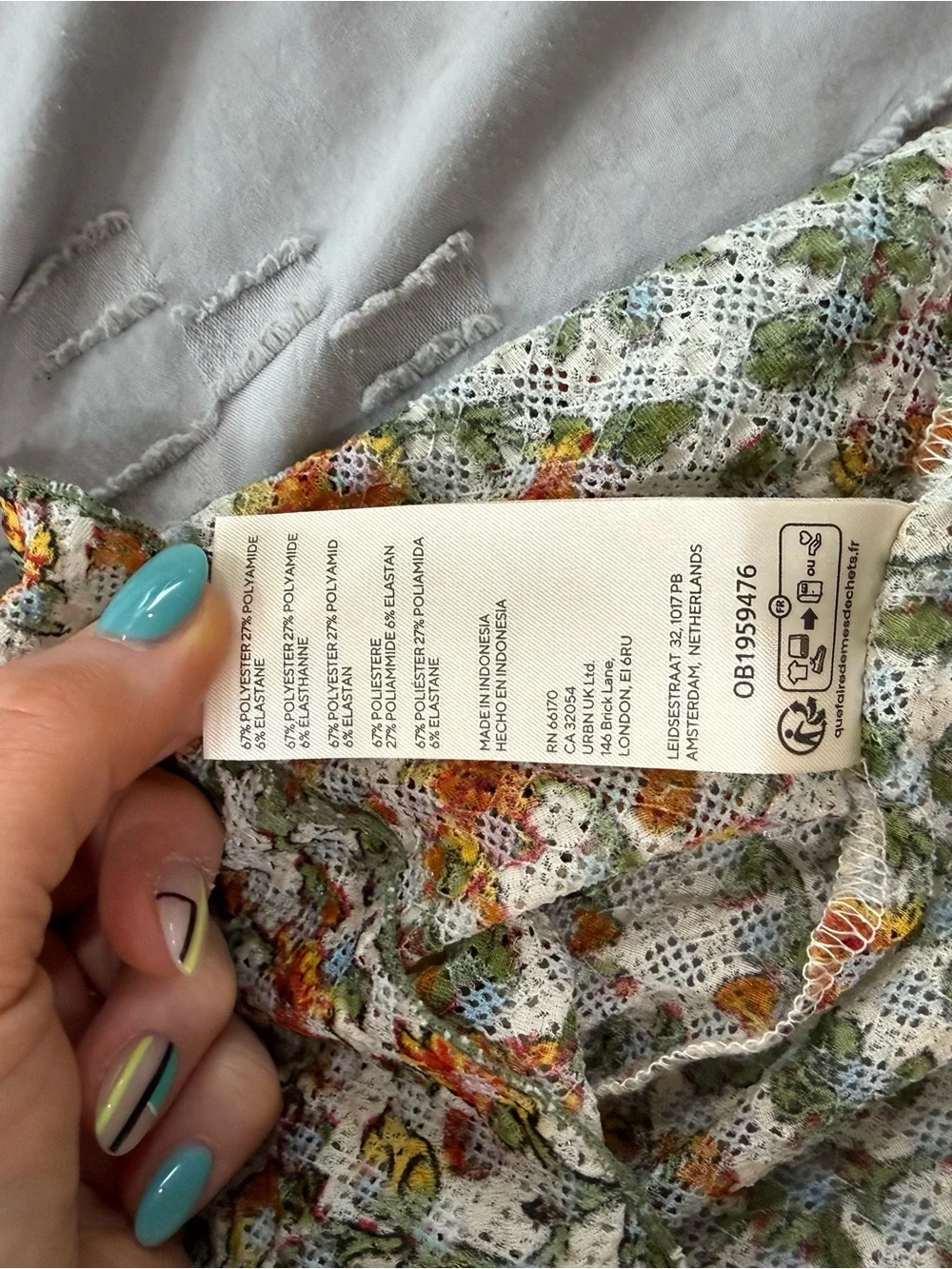 Free People lightweight floral